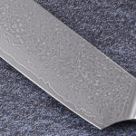 KS22378 Damascus kitchen knife G10 handle free set s12