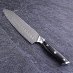 KS22378 Damascus kitchen knife G10 handle free set s15