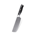 KS22378 Damascus kitchen knife G10 handle free set s4