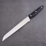 KW22001 ABS handle kitchen knife free set wood block s13