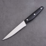 KW22001 ABS handle kitchen knife free set wood block s17