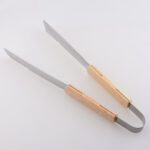 RUBBER WOOD BBQ TOOL SET s12
