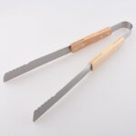 RUBBER WOOD BBQ TOOL SET s13