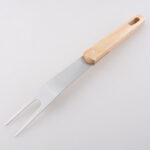 RUBBER WOOD BBQ TOOL SET s4