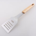 RUBBER WOOD BBQ TOOL SET s8
