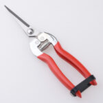SG24198 garden scissors rubber handle sleeve spring s01