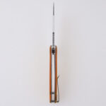 LS-2570 Ultem PEI handle translucent amber color tool folding knife s06